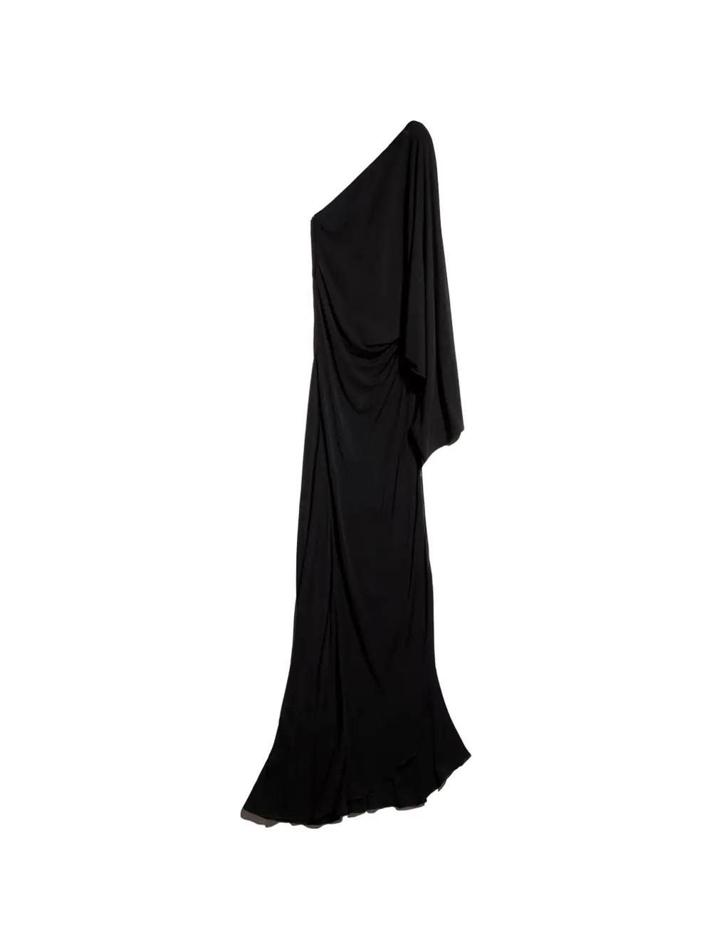 Gucci one-shoulder maxi dress - Nero