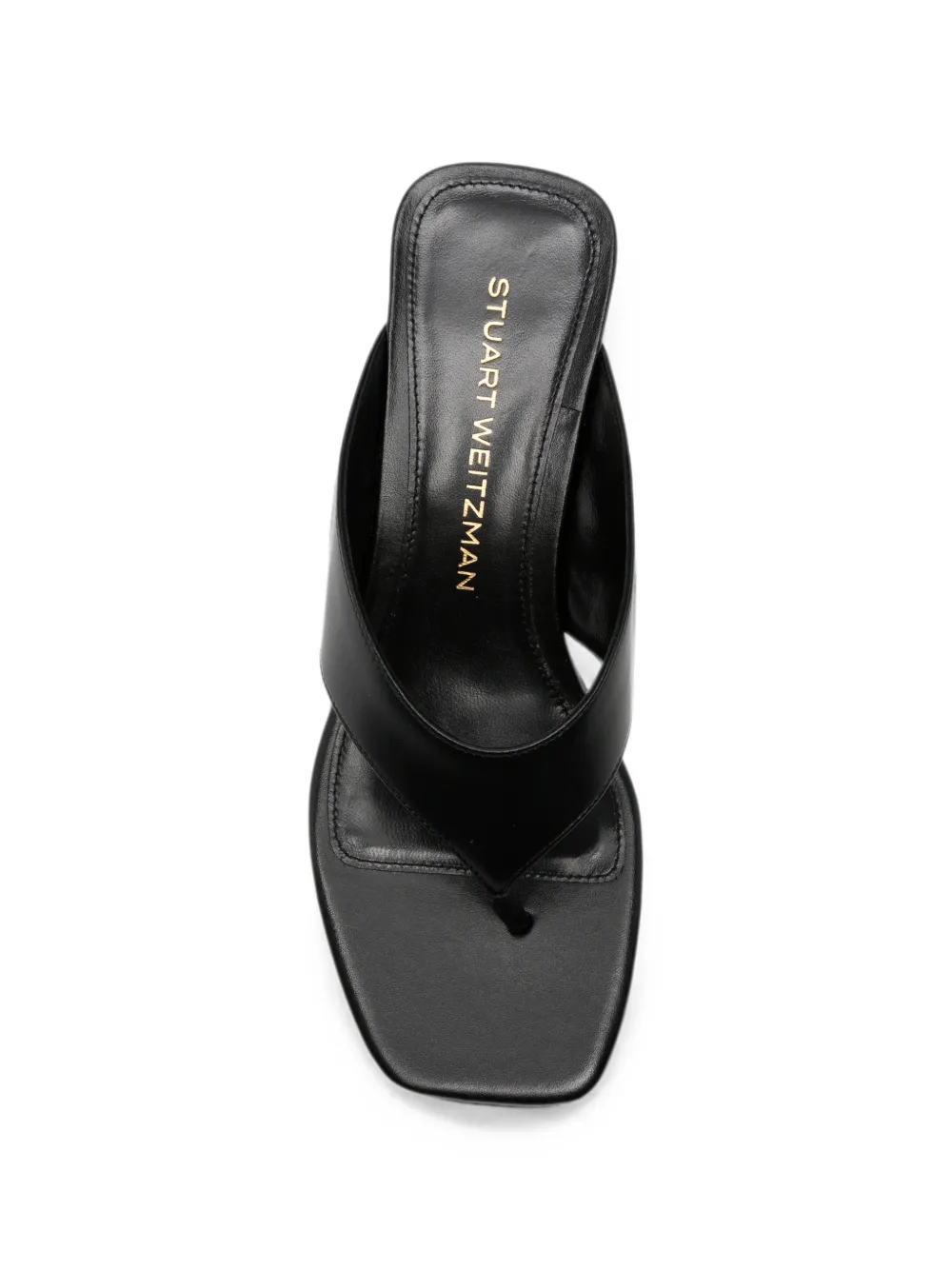 Stuart Weitzman wedge-heel sandals Zwart