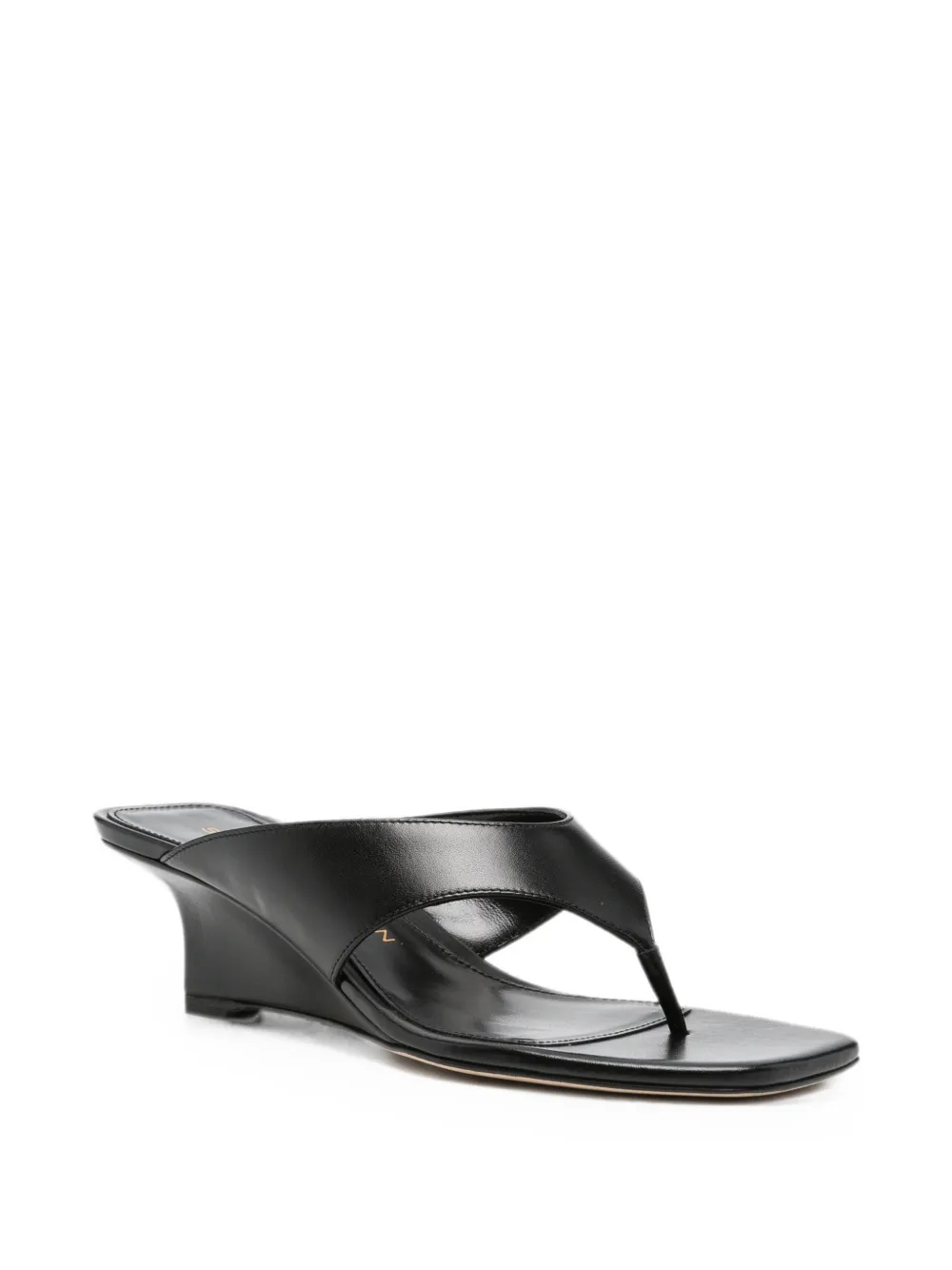 Stuart Weitzman wedge-heel sandals Zwart
