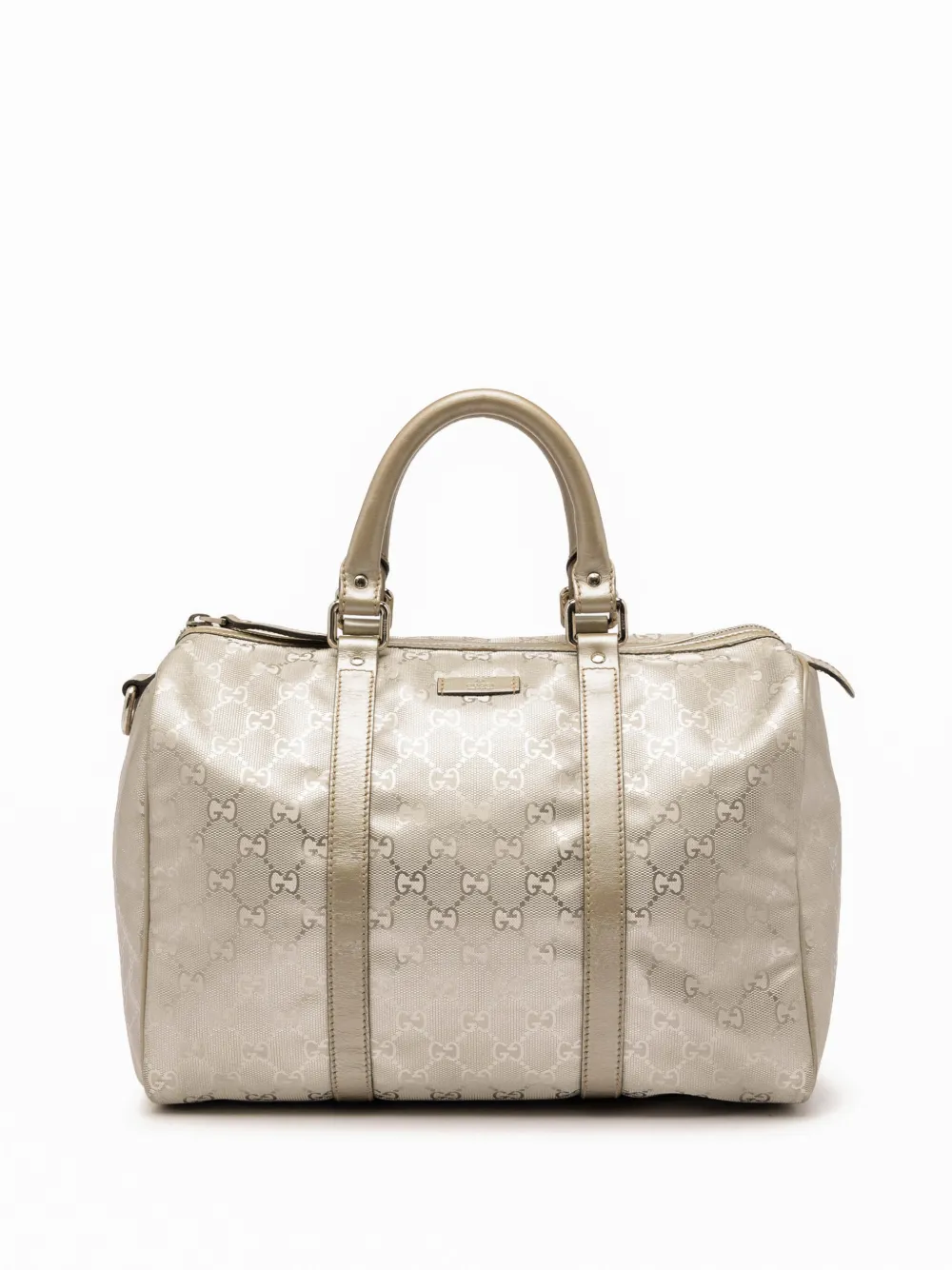 Gucci Pre-Owned 2016-2026 Medium GG Imprime Joy boston bag - Oro