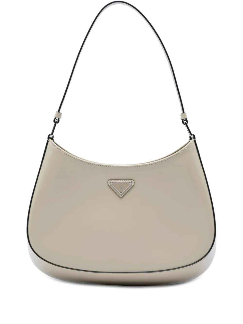 Prada Pre-Owned 2000-2013 Brushed Leather Cleo shoulder bag - Marrone