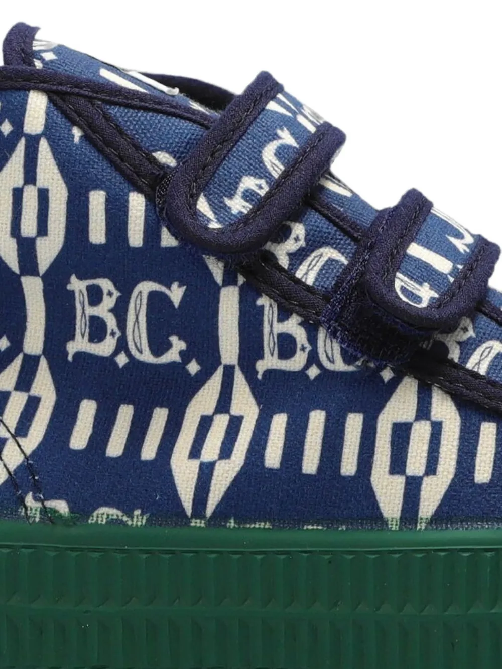 Bobo Choses touch-strap patterned sneakers Blauw