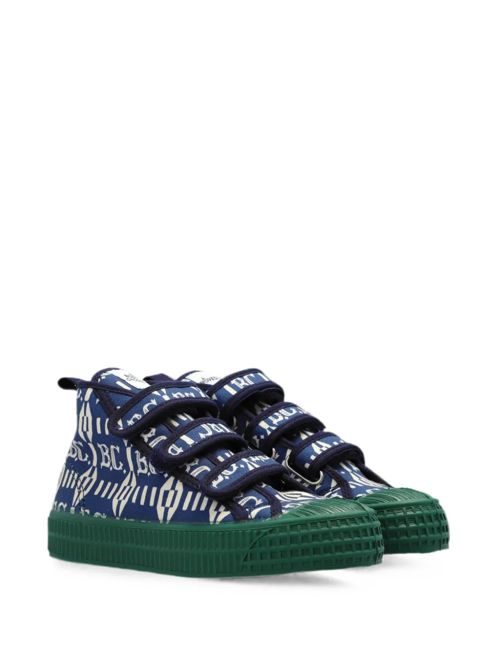 Bobo Choses touch-strap patterned sneakers Blauw