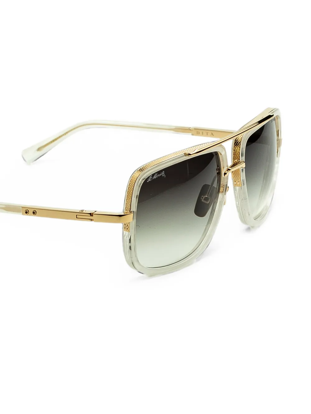 Dita Eyewear Mach One zonnebril met vierkant montuur Goud