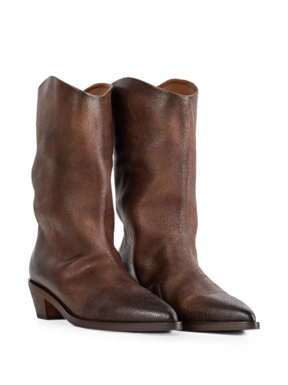 Marsèll Stuzzichello pointed-toe boots Bruin
