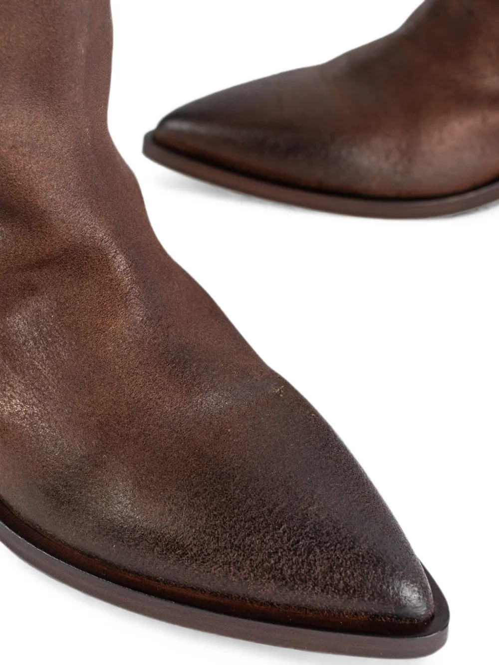 Marsèll Stuzzichello pointed-toe boots Bruin
