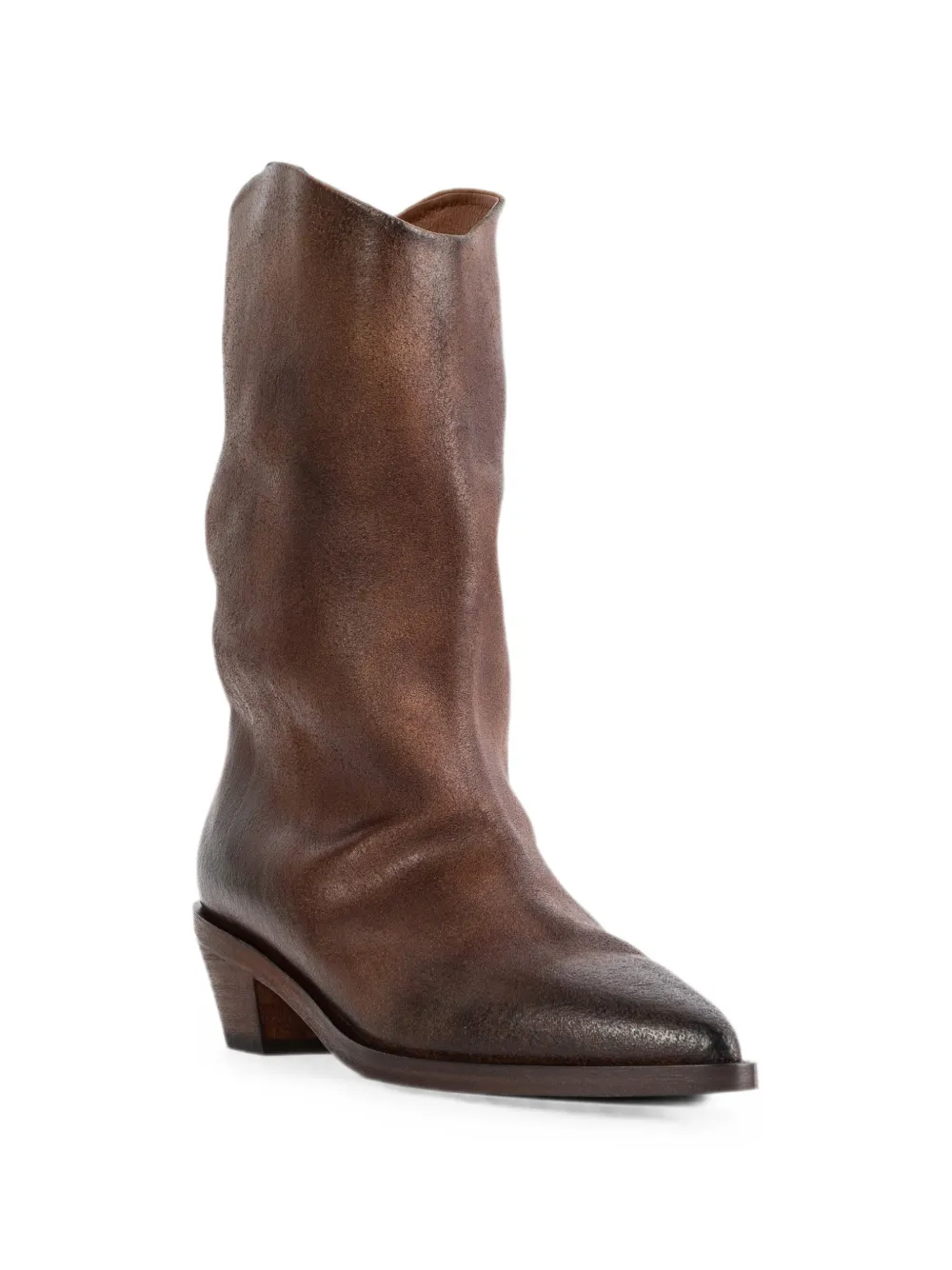 Marsèll Stuzzichello pointed-toe boots Bruin