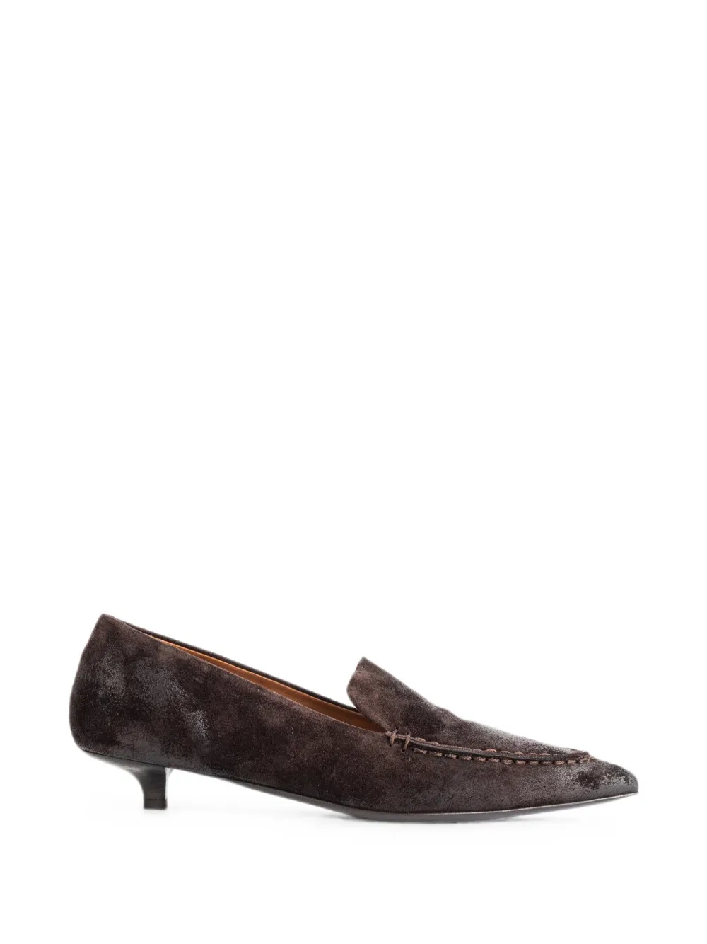 Marsèll Spino Pointed-toe Loafers In Brown