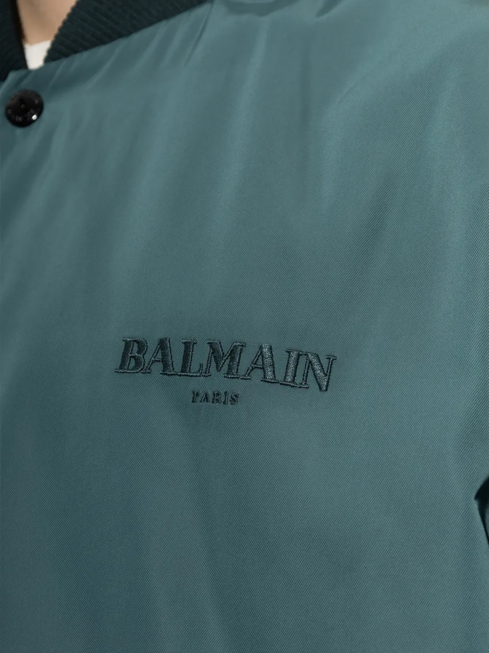 Balmain Omkeerbaar bomberjack Groen