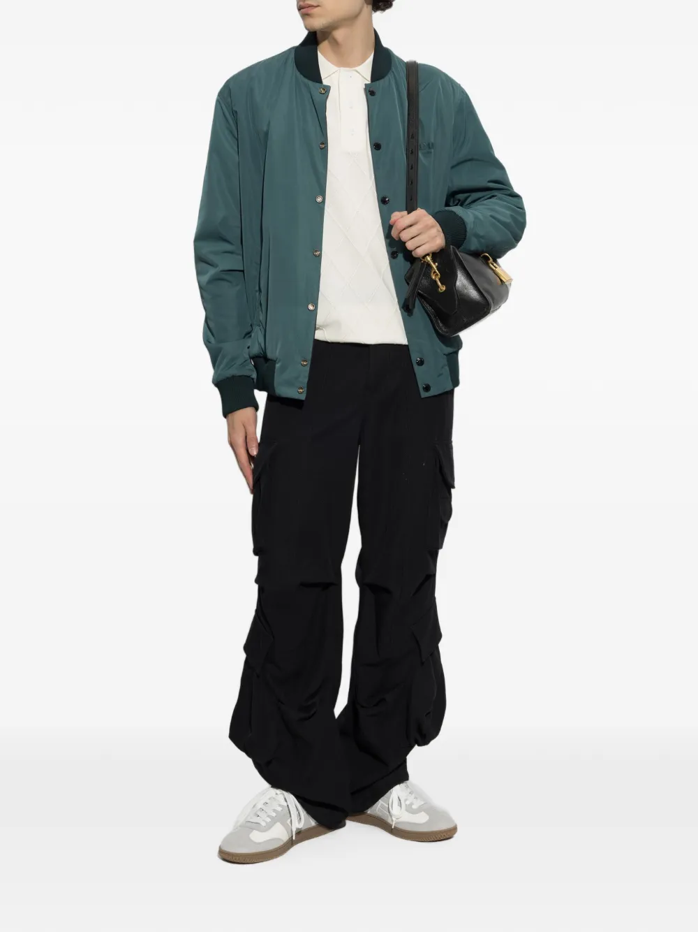 Balmain Omkeerbaar bomberjack Groen