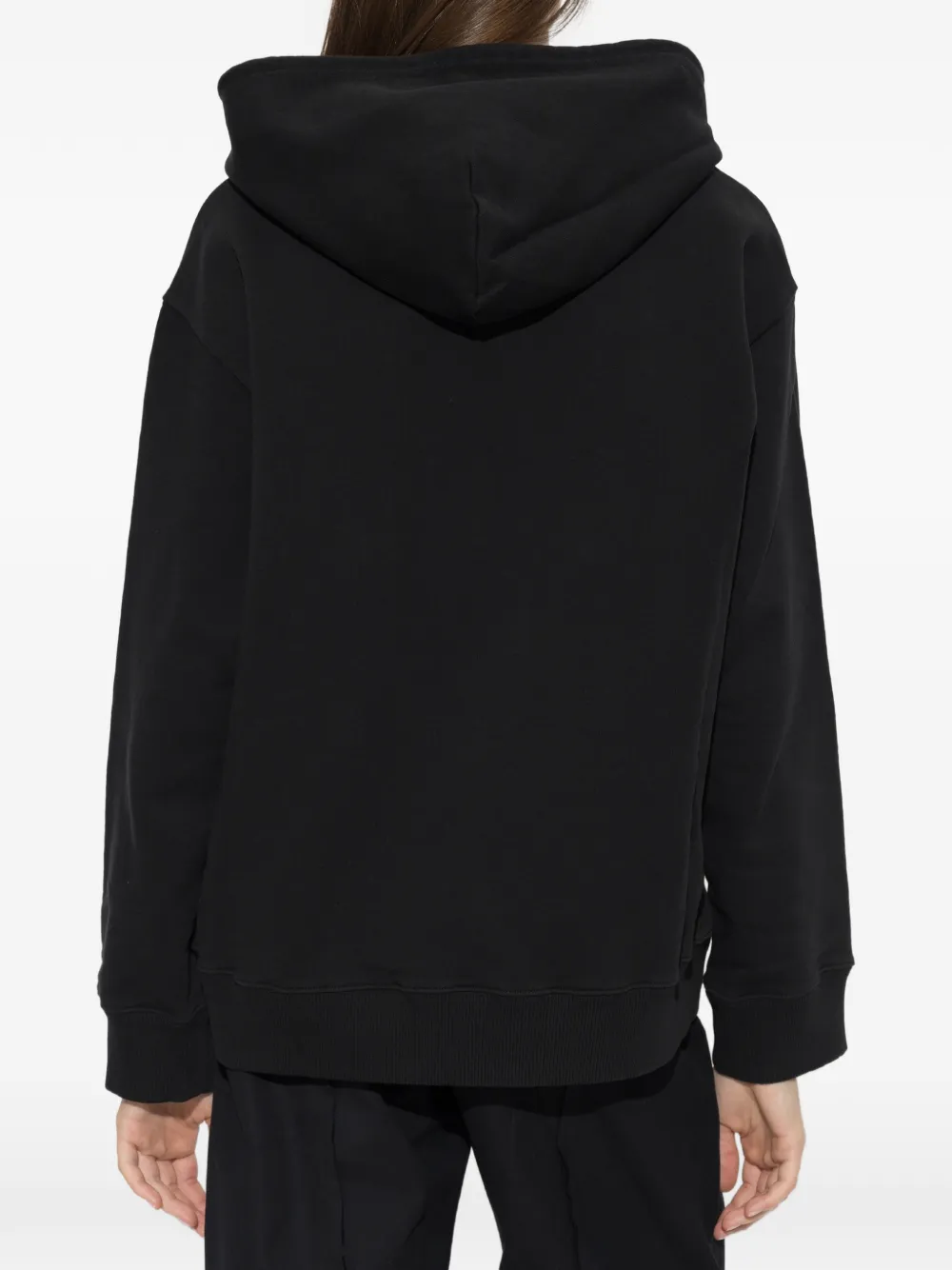 MM6 Maison Margiela Hoodie met logopatch Zwart