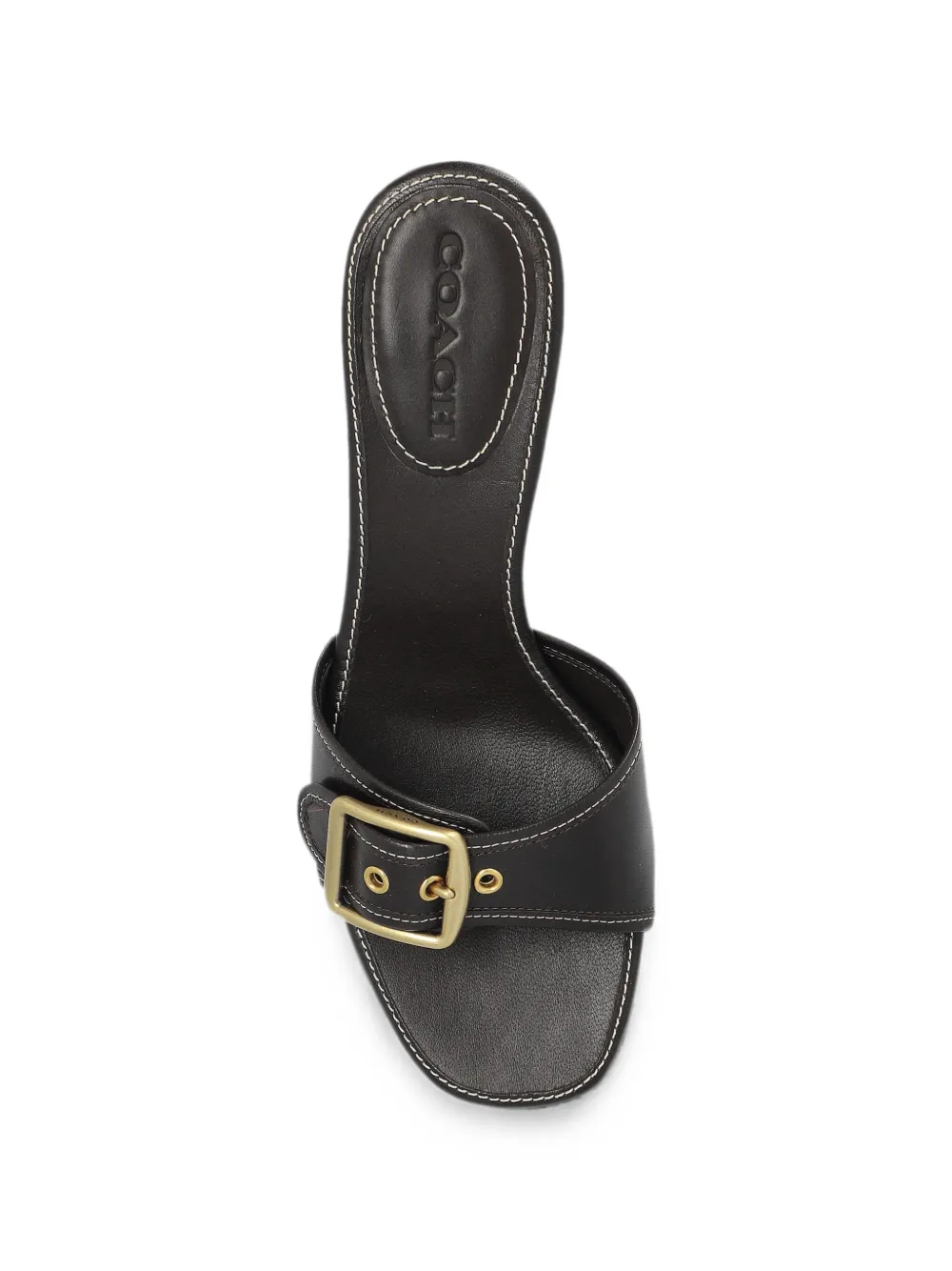 Coach Margot sandalen met gespdetail Bruin