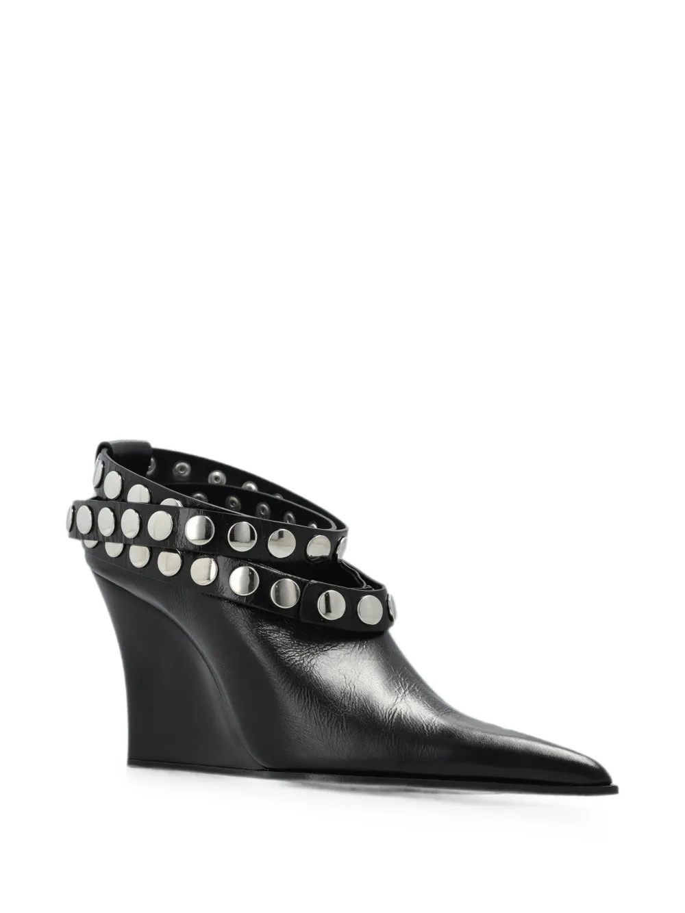 IRO Fauve pumps verfraaid met studs en sleehak Zwart