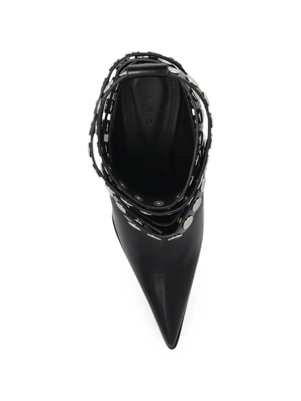 IRO Fauve pumps verfraaid met studs en sleehak Zwart