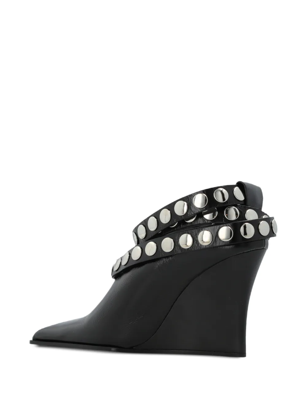 IRO Fauve pumps verfraaid met studs en sleehak Zwart