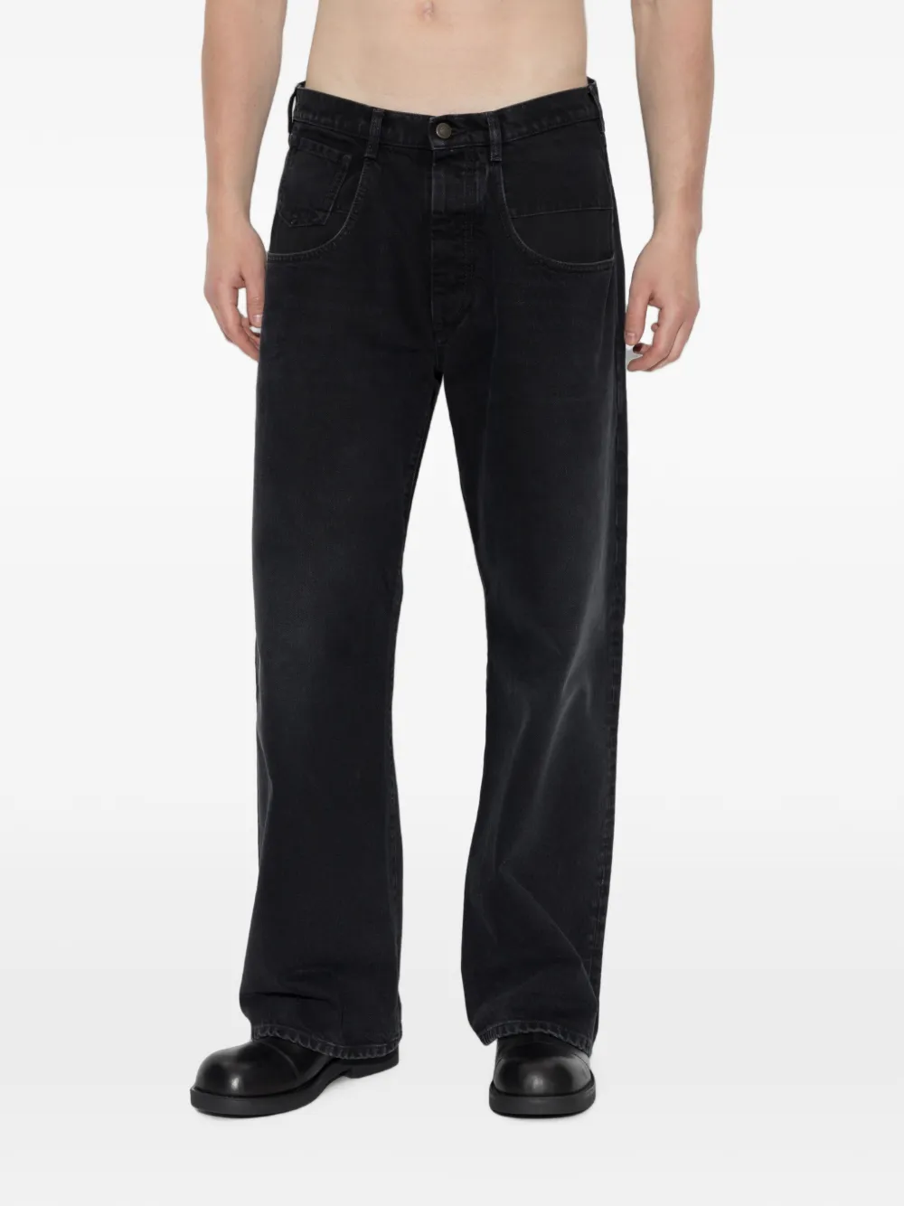 Maison Margiela Straight jeans Zwart