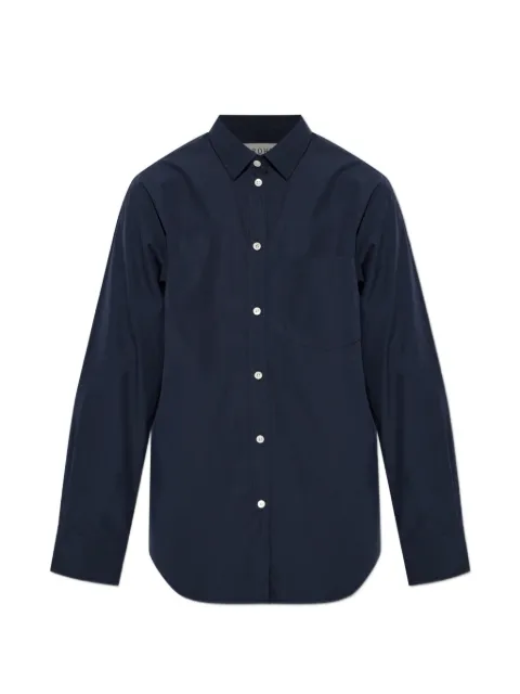 Róhe chest-pocket cotton shirt
