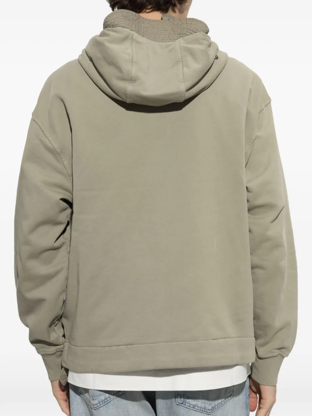 C.P. Company Hoodie met rits Beige