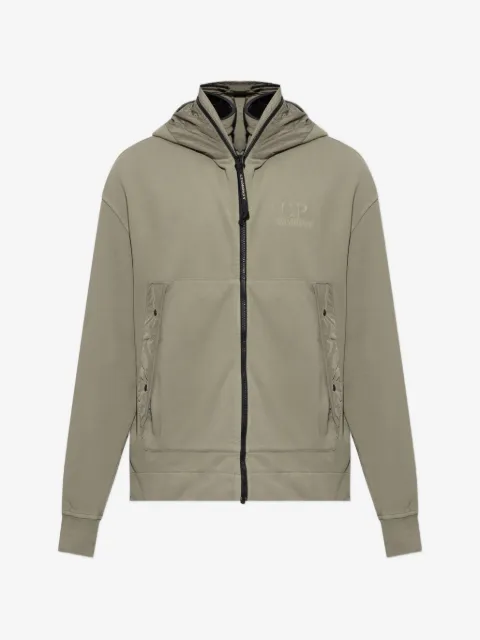 C.P. Company Goggle-detail zip-up hoodie