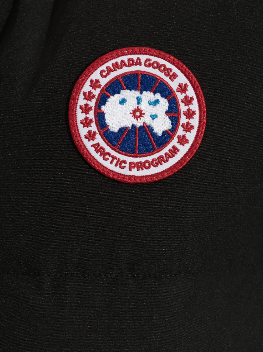 Canada Goose Bodywarmer met logopatch Zwart