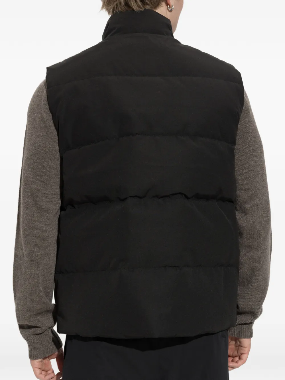 Canada Goose Bodywarmer met logopatch Zwart