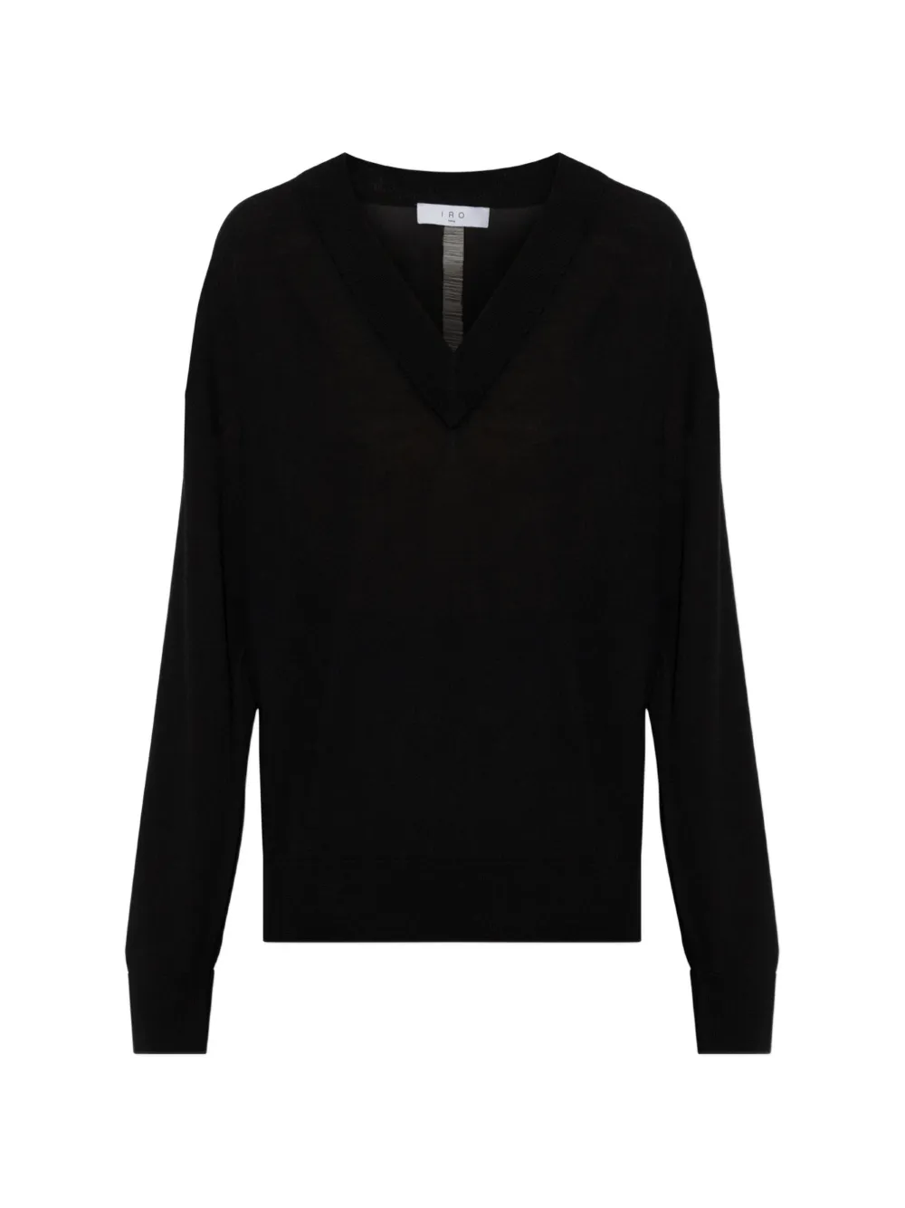 IRO Imagine Pullover mit V-Ausschnitt - Schwarz