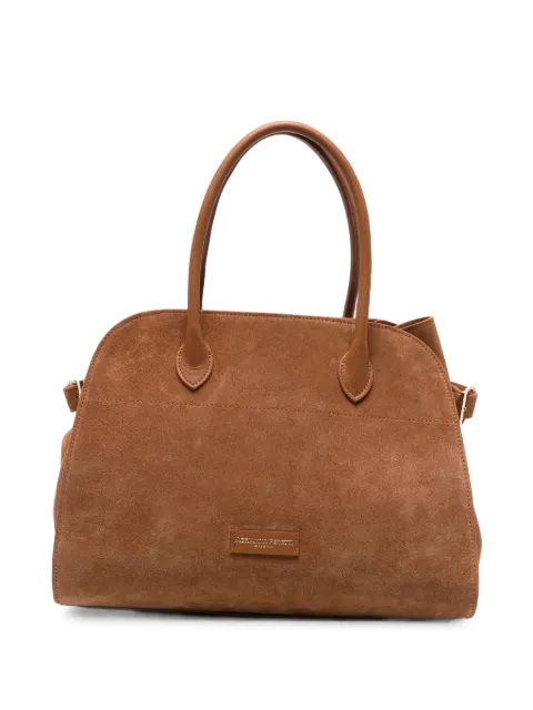 ADRIANNA FERETTI suede tote bag