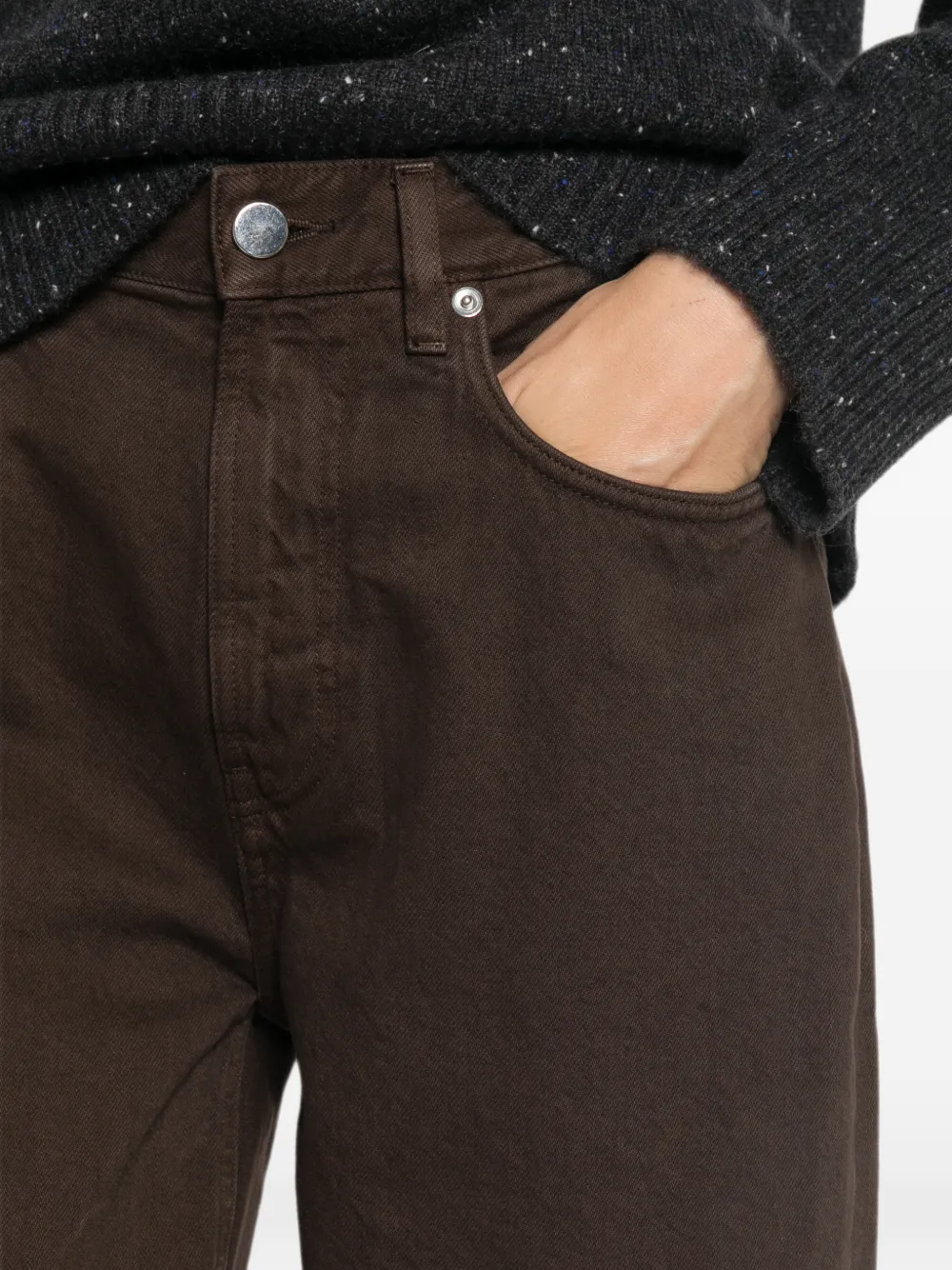 LouLou de Saison Straight jeans Bruin