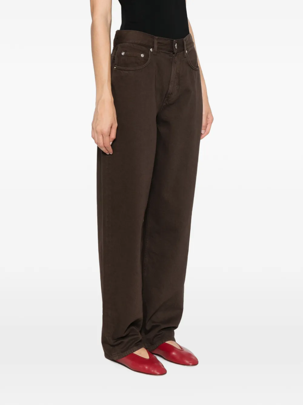 LouLou de Saison Straight jeans Bruin