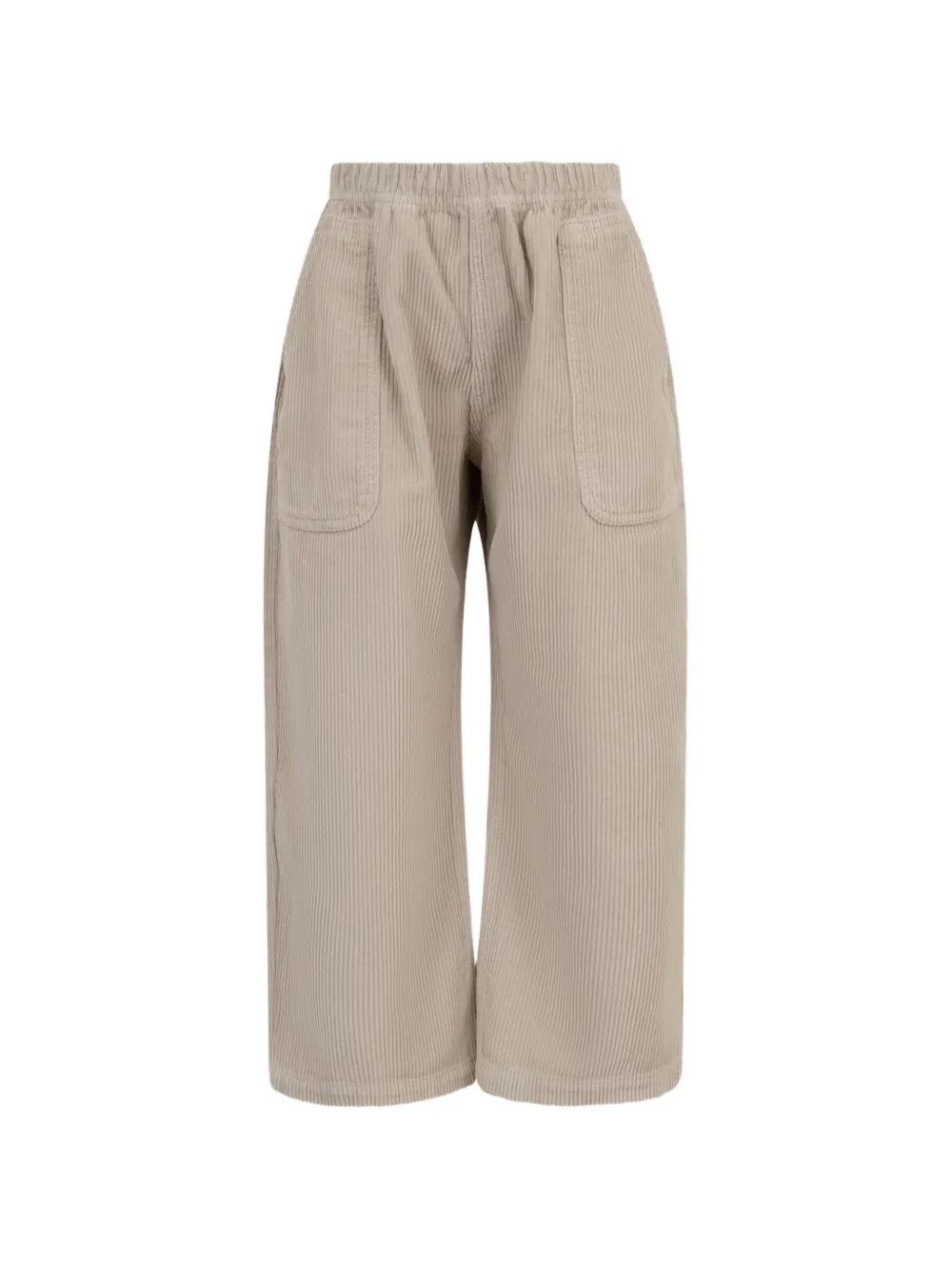 ETRO KIDS corduroy velvet trousers - Toni neutri
