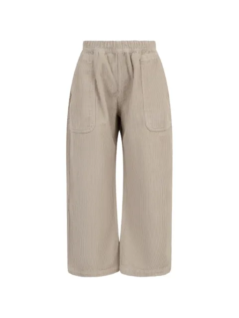 ETRO KIDS corduroy velvet trousers