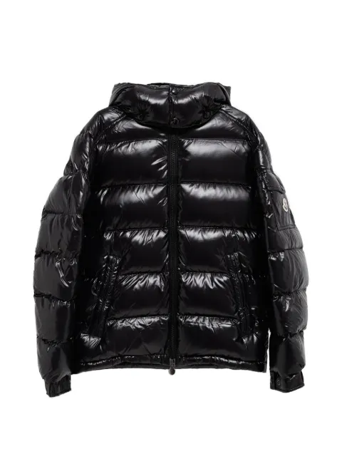 Moncler quilted hooded jacket