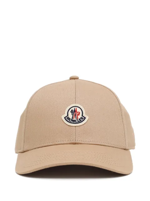 Moncler gorra de béisbol con parche del logo