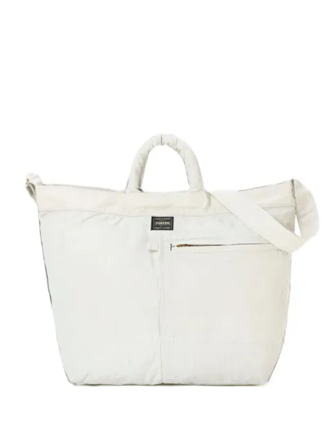 Porter-Yoshida & Co. 2way logo-patch tote bag