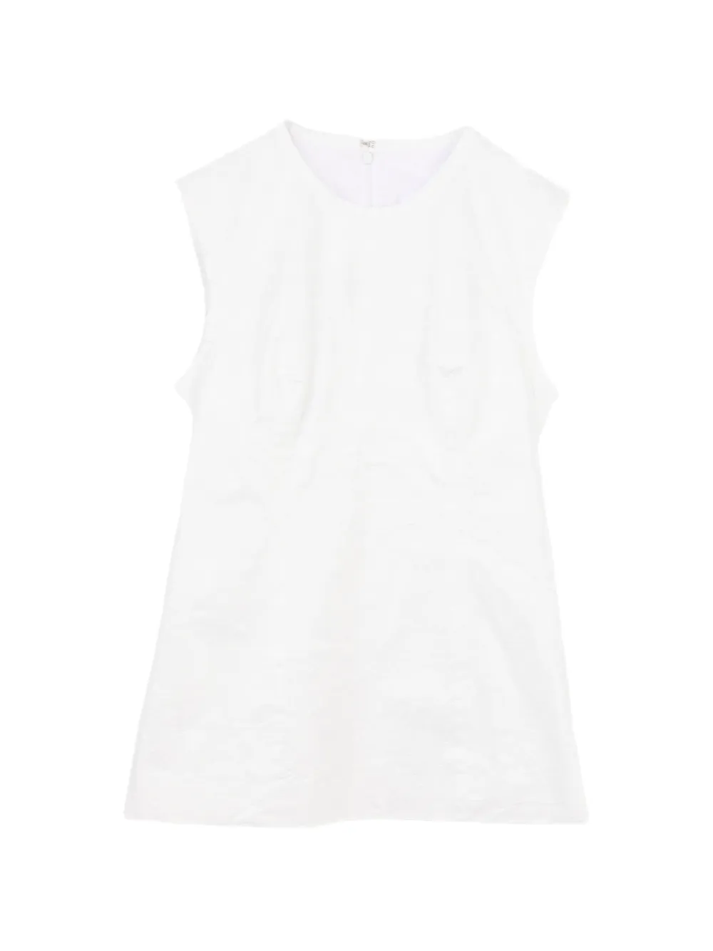 Enföld crinkled sleeveless top