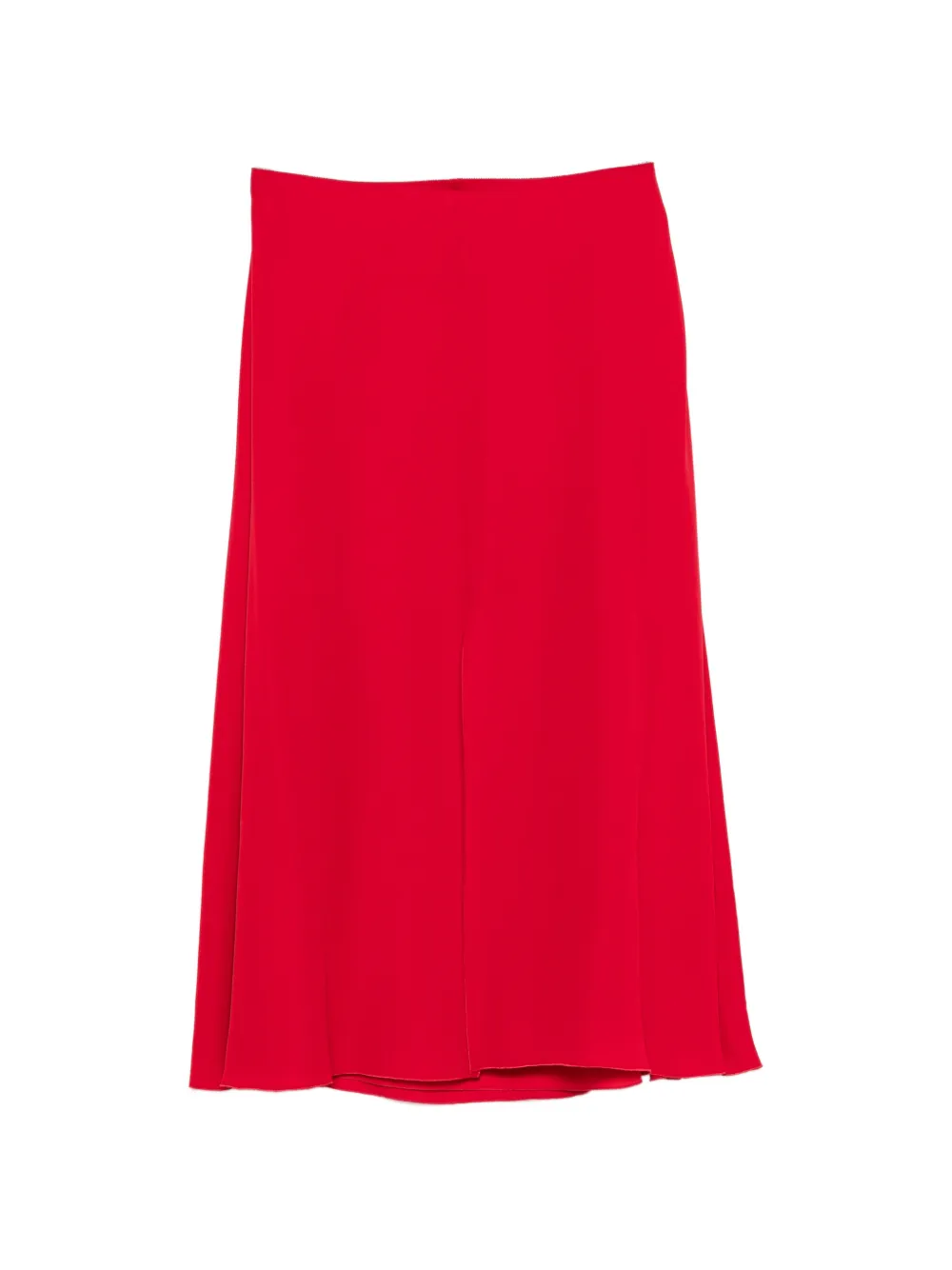 Valentino Garavani front-slit midi skirt - Rosso