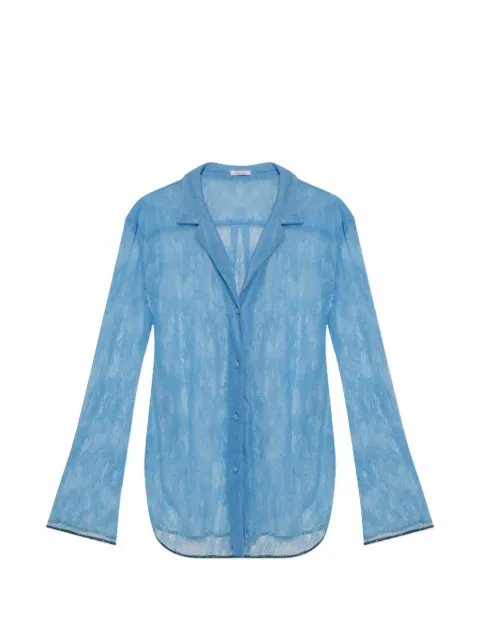 Oséree floral-lace shirt