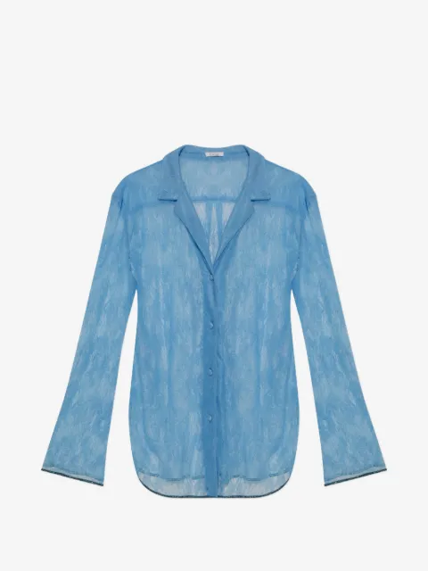 Oséree floral-lace shirt