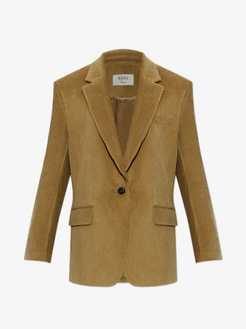 Róhe blazer con abertura