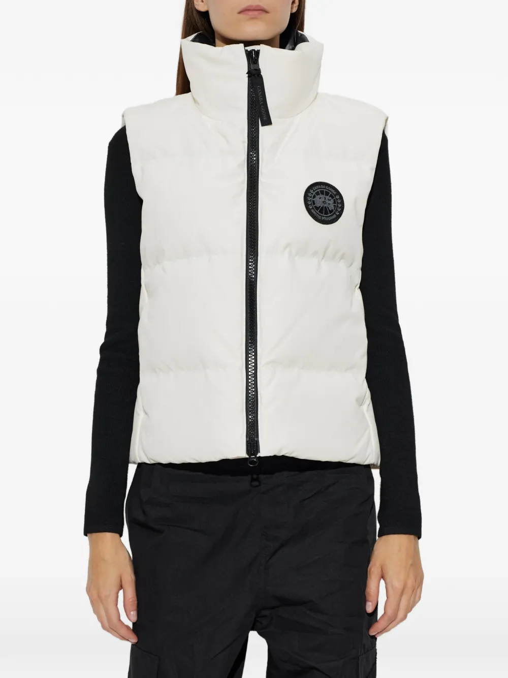Canada Goose Grandview gewatteerde bodywarmer Beige