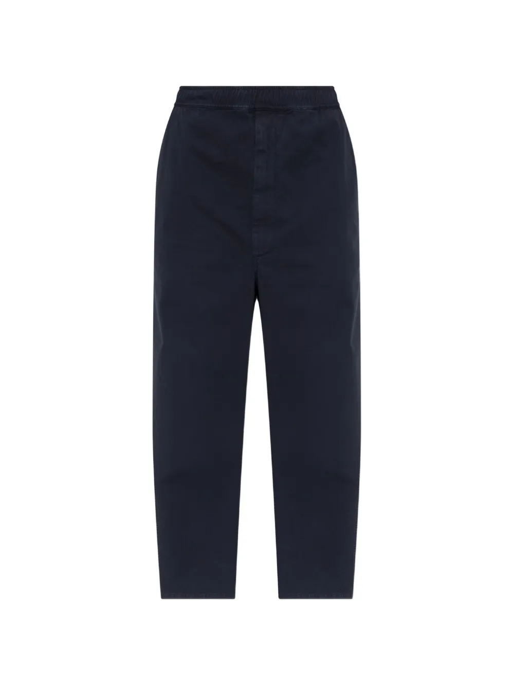 MM6 Maison Margiela wide-leg elasticated-waist trousers - Blu