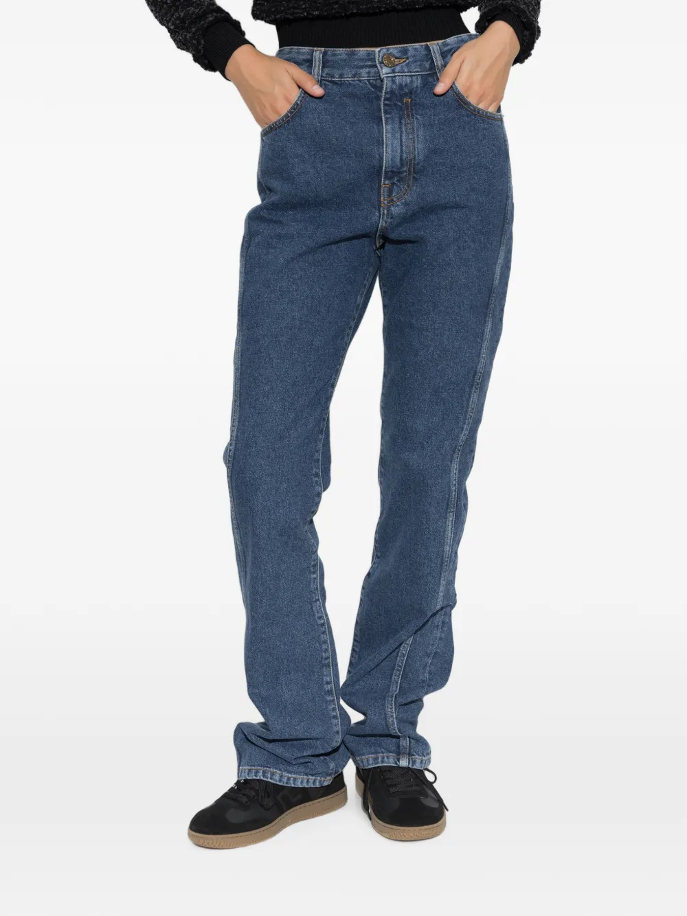 Balmain Straight jeans Blauw