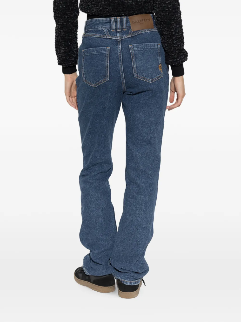 Balmain Straight jeans Blauw