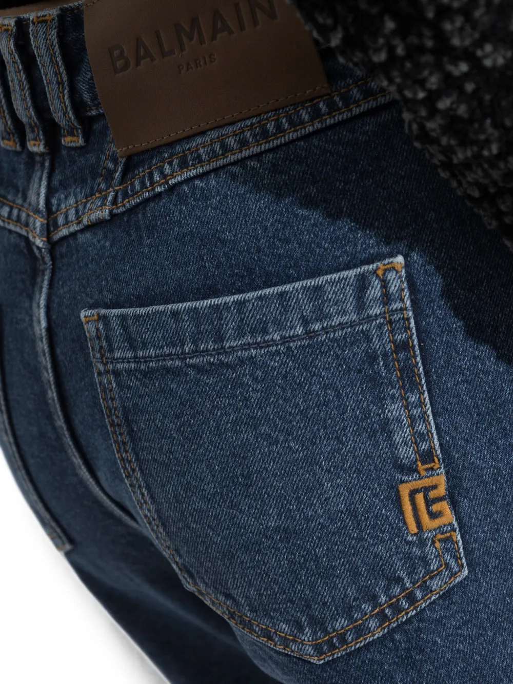 Balmain Straight jeans Blauw