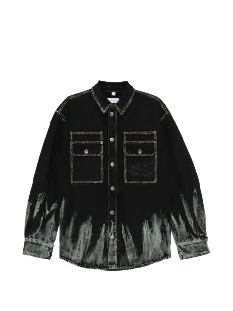 Off-White button-up denim shirt
