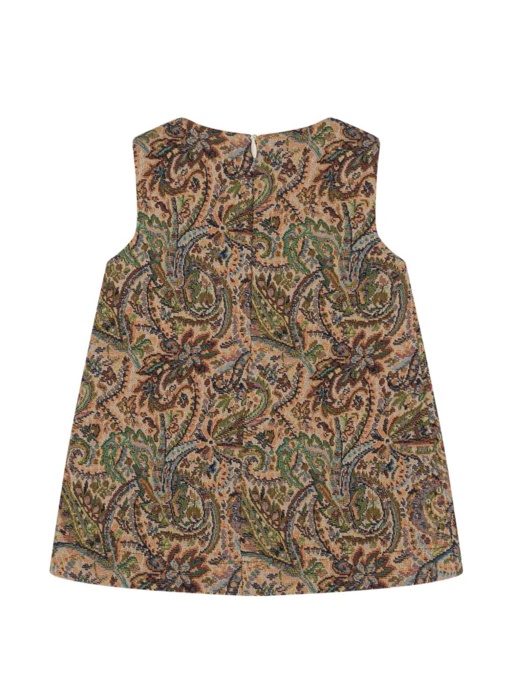 ETRO KIDS Tuniekjurk met jacquard Beige