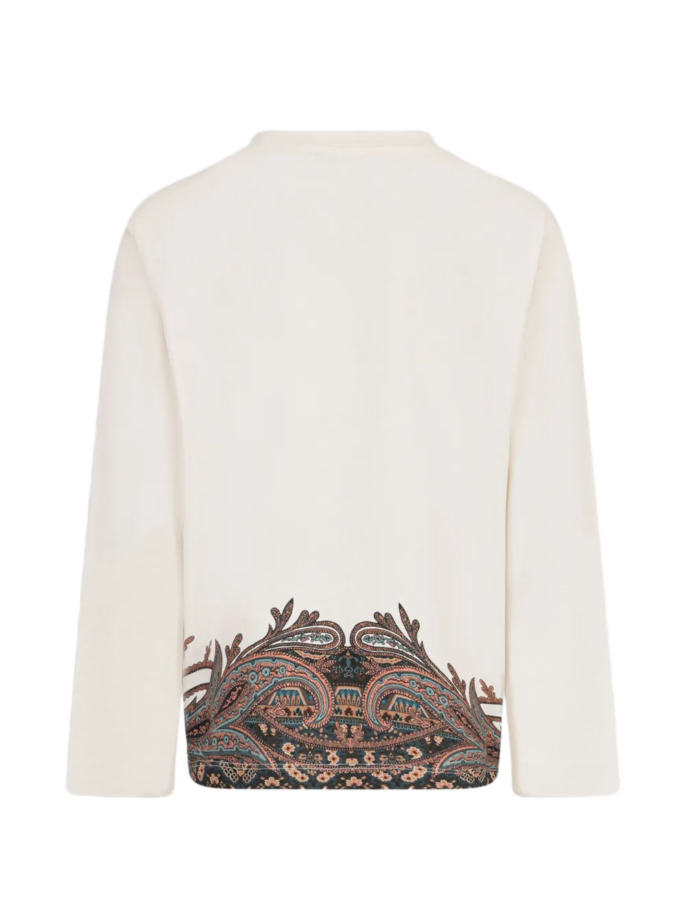 ETRO KIDS Katoenen T-shirt met print Beige