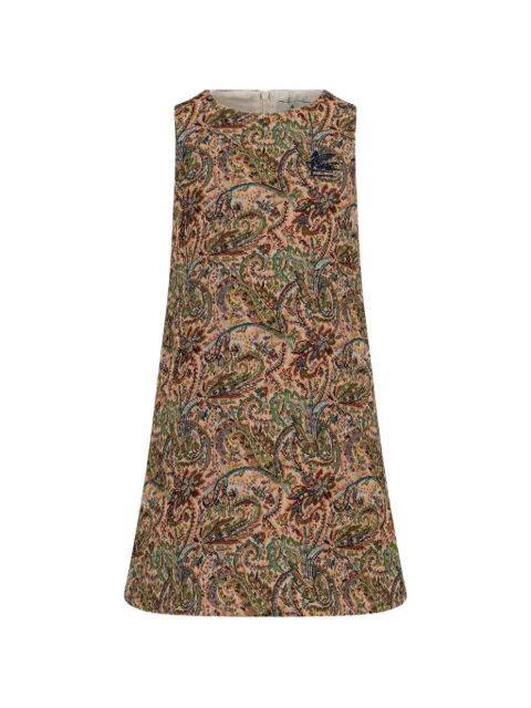 ETRO KIDS jacquard fabric tunic dress