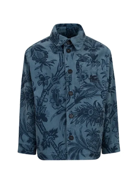 ETRO KIDS Giacca-camicia con stampa