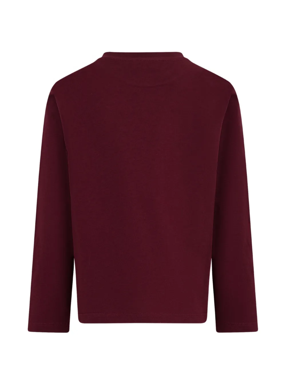ETRO KIDS Katoenen T-shirt met paisley-print Rood